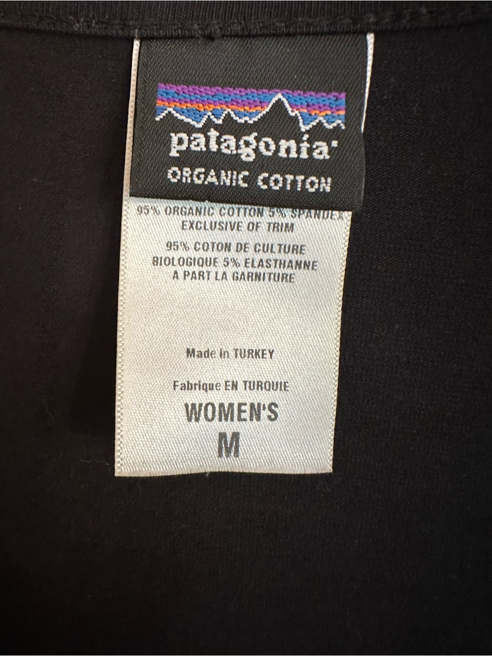 NWOT Patagonia Margot Black V-Neck Dress - Picture 4 of 4
